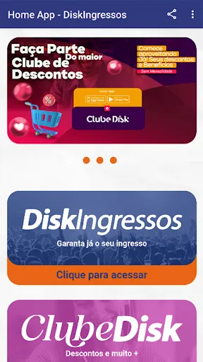 Скриншот 4 — DiskIngressos