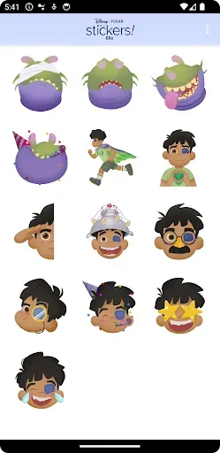 Скриншот 6 — Pixar Stickers: Elio