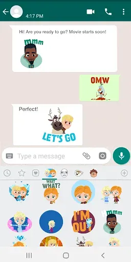 Скриншот 6 — Disney Stickers: Frozen 2