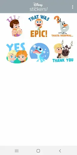 Скриншот 8 — Disney Stickers: Frozen 2