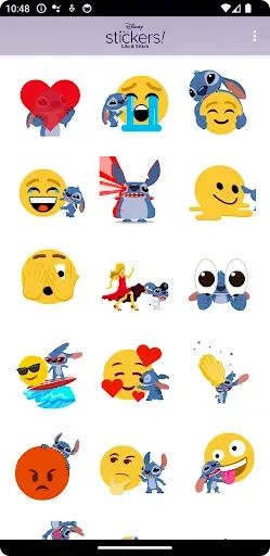 Скриншот 8 — Stitch x Emoji Keyboard