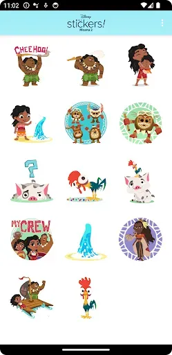 Скриншот 6 — Disney Stickers: Moana 2