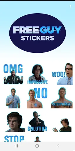 Скриншот 5 — Free Guy Stickers