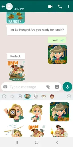 Скриншот 4 — Disney Stickers: Jungle Cruise
