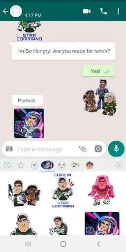 Скриншот 8 — Pixar Stickers: Lightyear