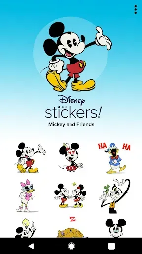 Скриншот 1 — Disney Stickers: Mickey & Frie
