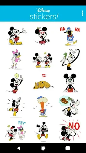 Скриншот 2 — Disney Stickers: Mickey & Frie