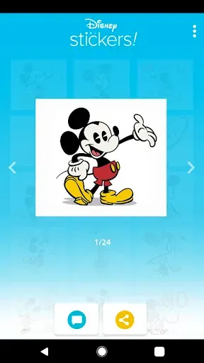 Скриншот 4 — Disney Stickers: Mickey & Frie