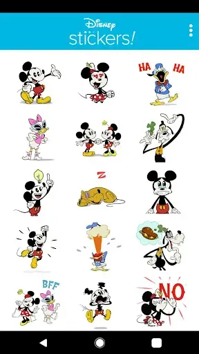 Скриншот 7 — Disney Stickers: Mickey & Frie