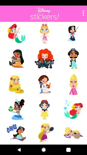 Скриншот 7 — Disney Stickers: Princess