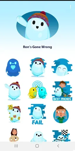 Скриншот 1 — Stickers: Ron's Gone Wrong