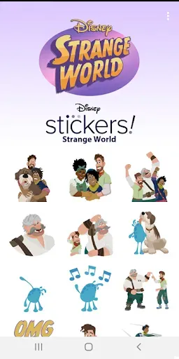 Скриншот 5 — Disney Stickers: Strange World