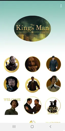 Скриншот 1 — The King's Man Stickers