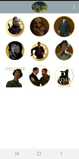 Скриншот 2 — The King's Man Stickers