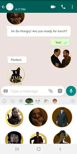 Скриншот 3 — The King's Man Stickers