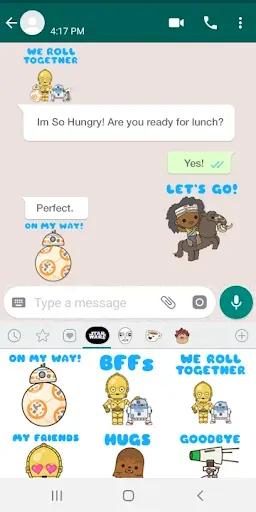 Скриншот 5 — The Rise of Skywalker Stickers
