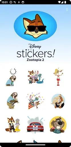 Скриншот 4 — Zootopia 2 Stickers & Emojis
