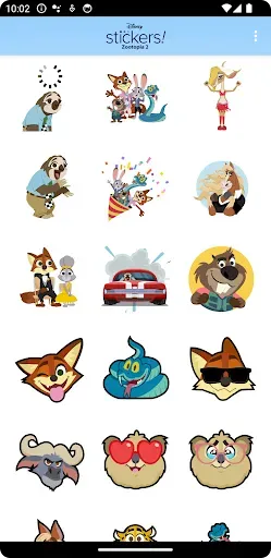 Скриншот 8 — Zootopia 2 Stickers & Emojis