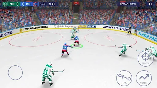 Скриншот 1 — Hockey All Stars 24