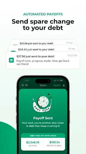 Скриншот 2 — Ditch: Pay Off Debt Faster