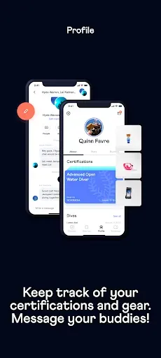Скриншот 4 — Buddy: Social Dive App