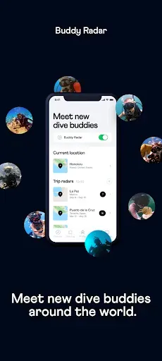 Скриншот 6 — Buddy: Social Dive App