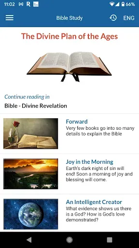 Скриншот 1 — Bible Study by Topics