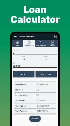 Скриншот 4 — CITIZEN CALCULATOR - Loan EMI