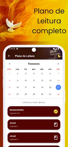 Скриншот 5 — Bíblia Católica Terço Liturgia