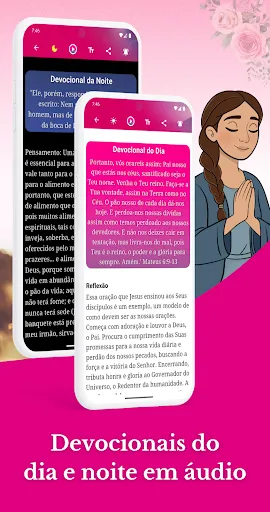 Скриншот 3 — Bíblia da Mulher Harpa Áudio
