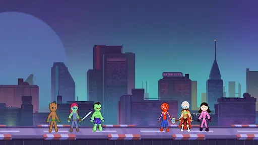 Скриншот 2 — Epic Hero Wars - stick fight