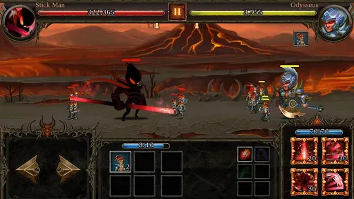Скриншот 7 — Epic Hero Wars - stick fight