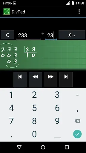 Скриншот 4 — DivPad - Step by Step Math