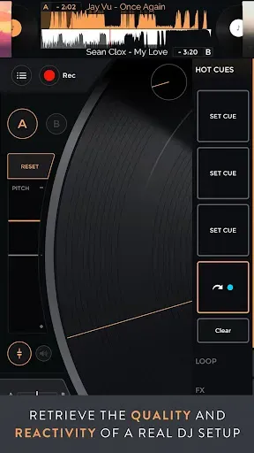 Скриншот 3 — Mixfader dj - digital vinyl