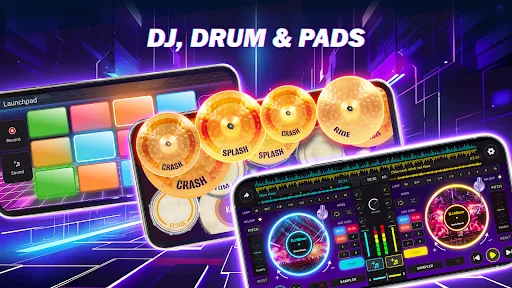 Скриншот 5 — DJ Mixer: Beat Mix - Drum Pad