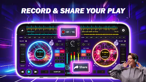 Скриншот 7 — DJ Mixer: Beat Mix - Drum Pad