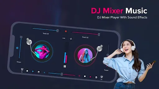 Скриншот 1 — Виртуальный DJ Микшер