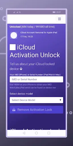 Скриншот 5 — ICloud and Phone Unlock