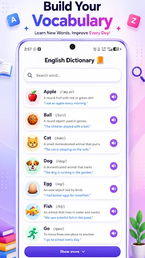 Скриншот 3 — Hello English – Learn Offline