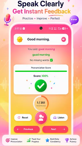 Скриншот 4 — Hello English – Learn Offline