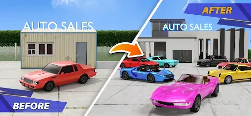 Скриншот 1 — Car Sales & Drive Simulator 25