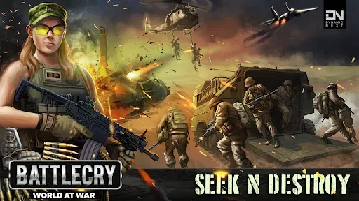 Скриншот 2 — BattleCry: World War Game RPG