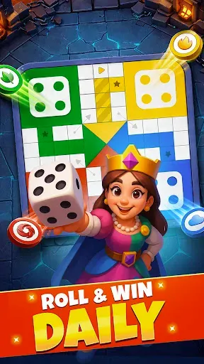 Скриншот 1 — Ludo Royale: Dice & Board Game