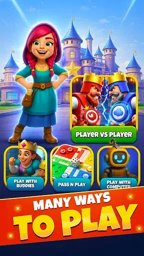 Скриншот 2 — Ludo Royale: Dice & Board Game