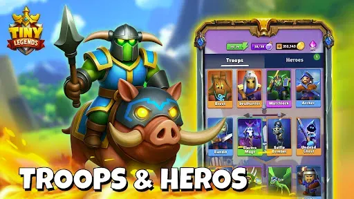 Скриншот 6 — Tiny Legends-RPG Strategy Game
