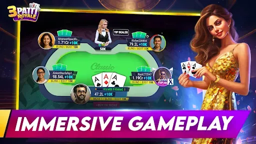 Скриншот 1 — Teen Patti Royale: Gold League