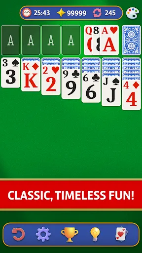 Скриншот 1 — Solitaire Klondike Card Game