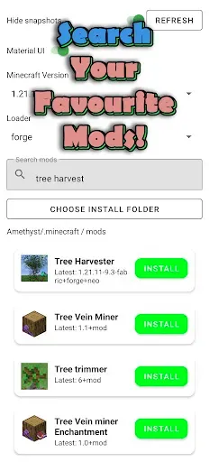 Скриншот 2 — Modly Mods