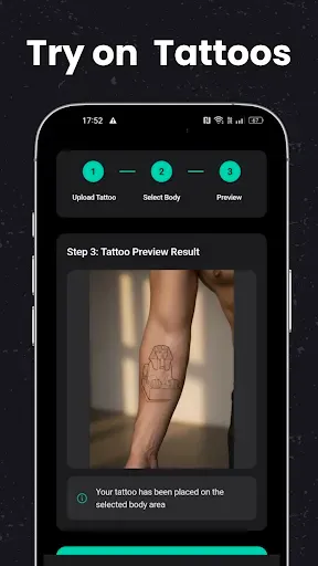Скриншот 4 — Stencify: Tattoo Stencil Maker