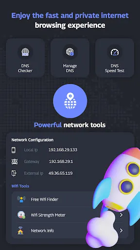 Скриншот 2 — DNS Changer IPV4 - IP Tools